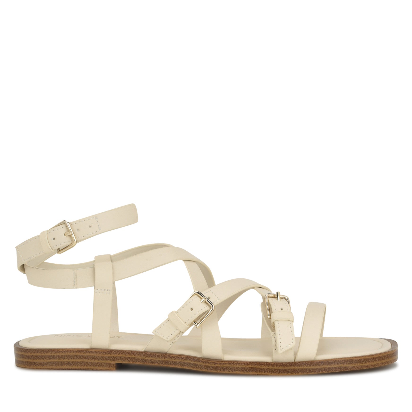 Rulen Flat Strappy Sandals