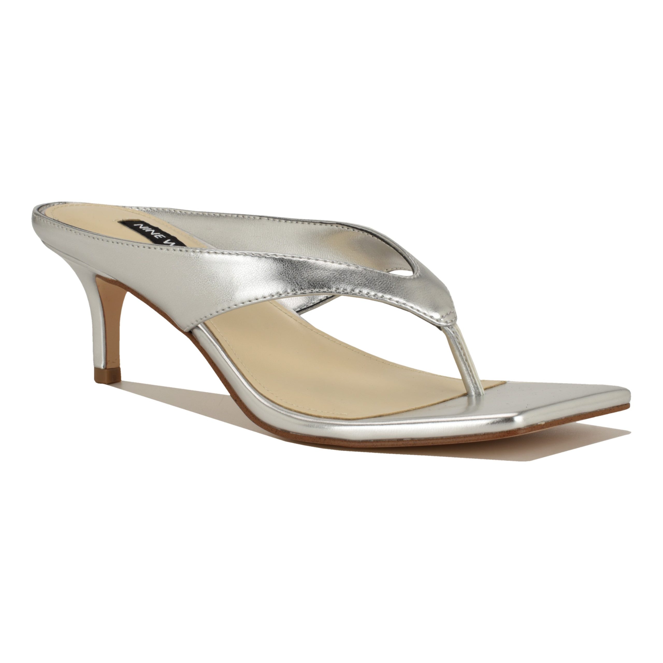 Olanna Heeled Thong Sandals - Image 2