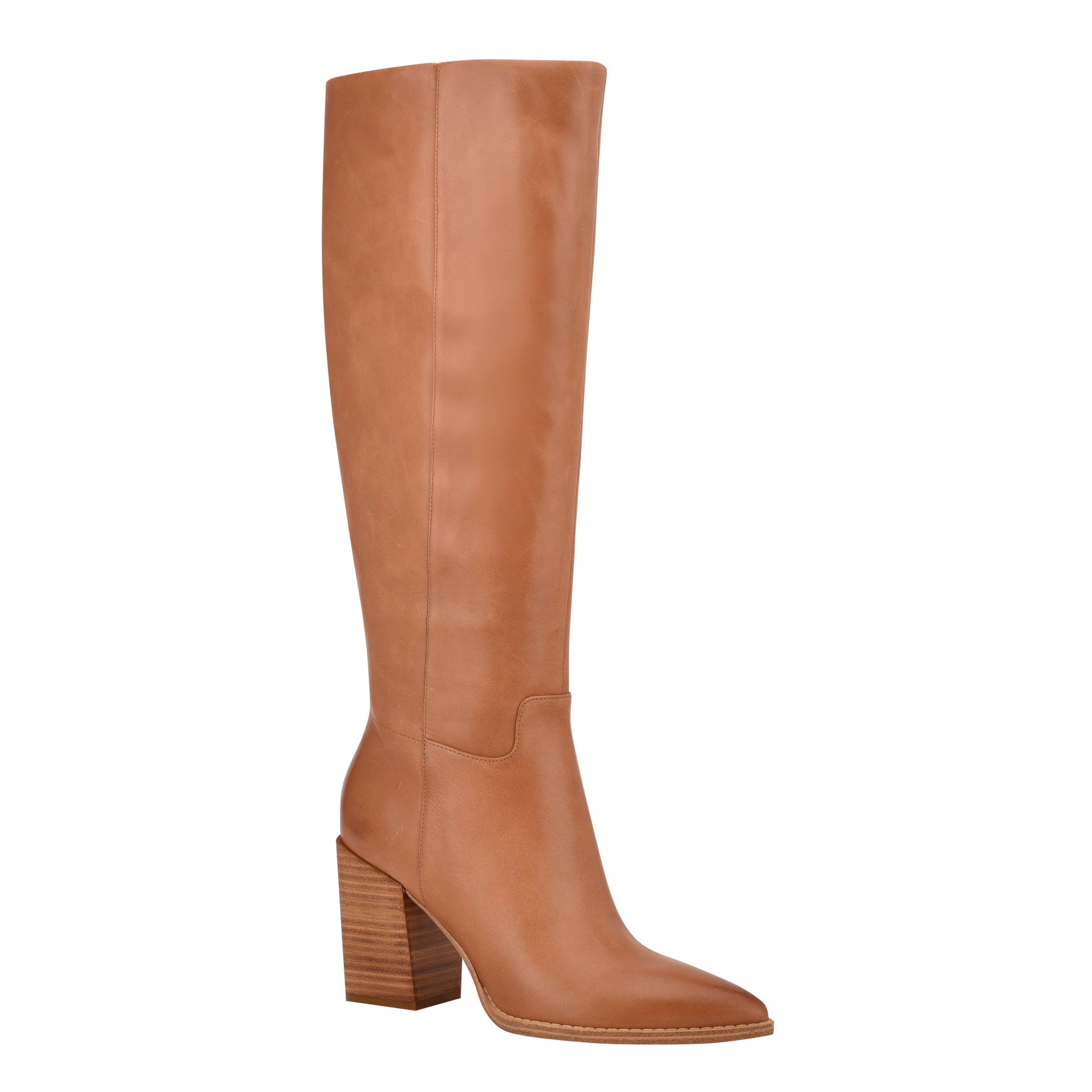 Brixe Heeled Leather Boots - Image 2