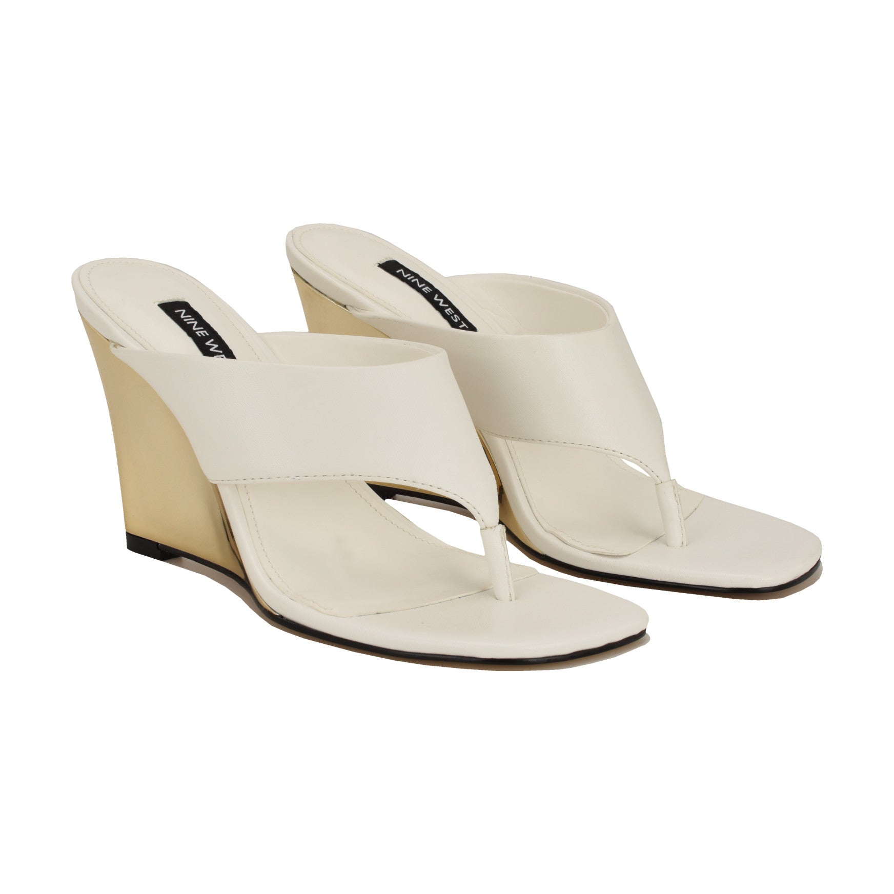 Presa Wedge Thong Sandals - Image 2