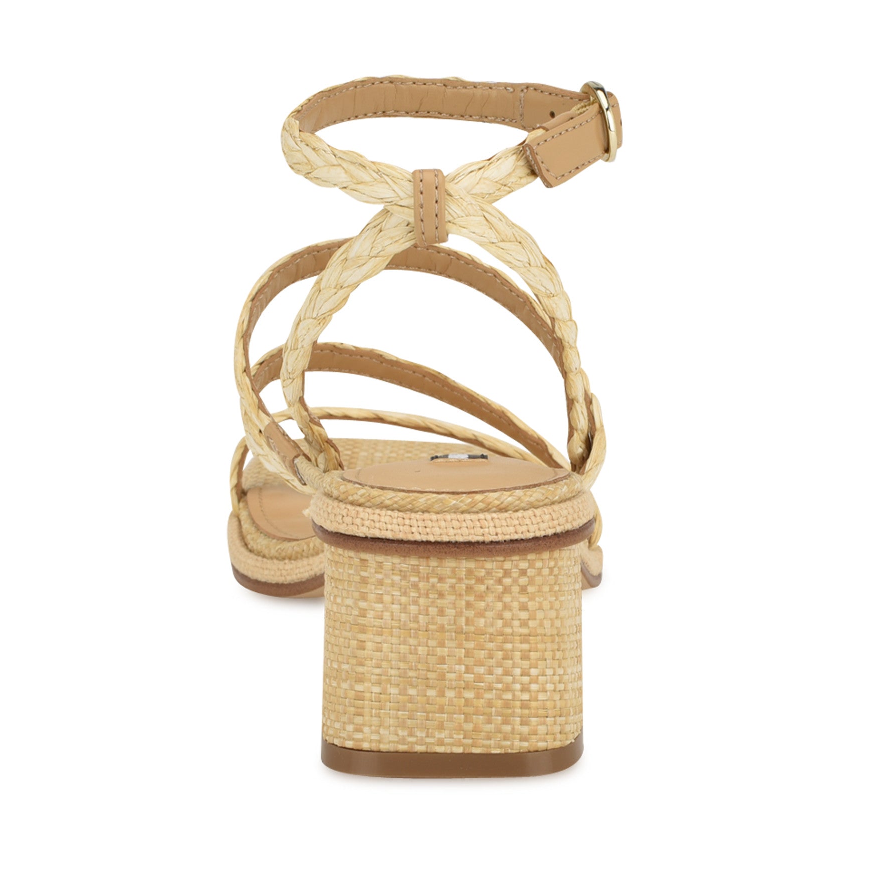 Emolly Raffia Block Heel Sandals - Image 4