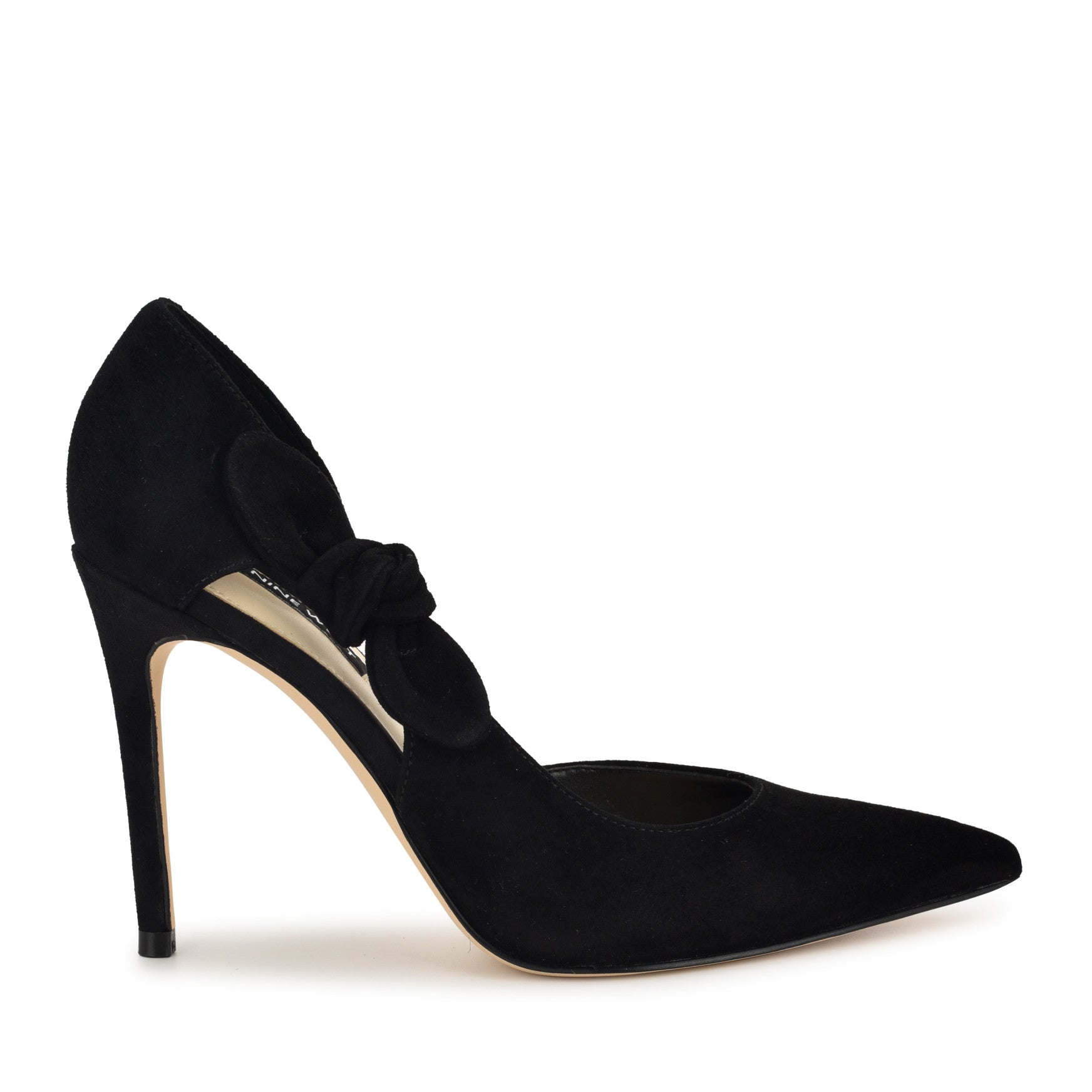 Fhalon Bow d'Orsay Pointy Toe Pumps
