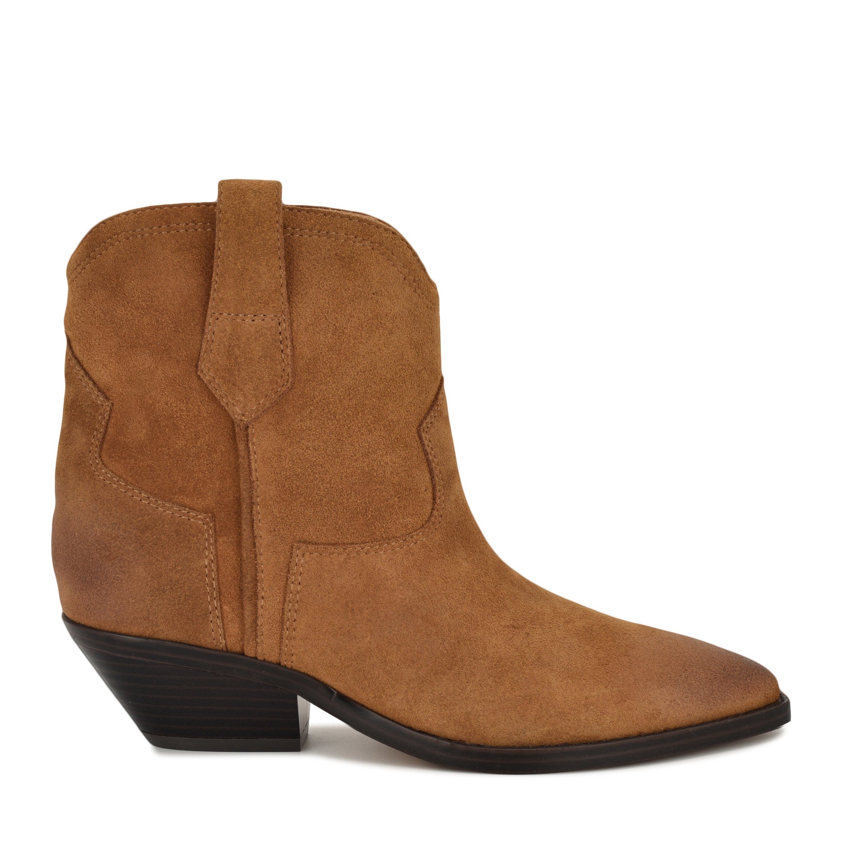 Abreve Western Leather Booties