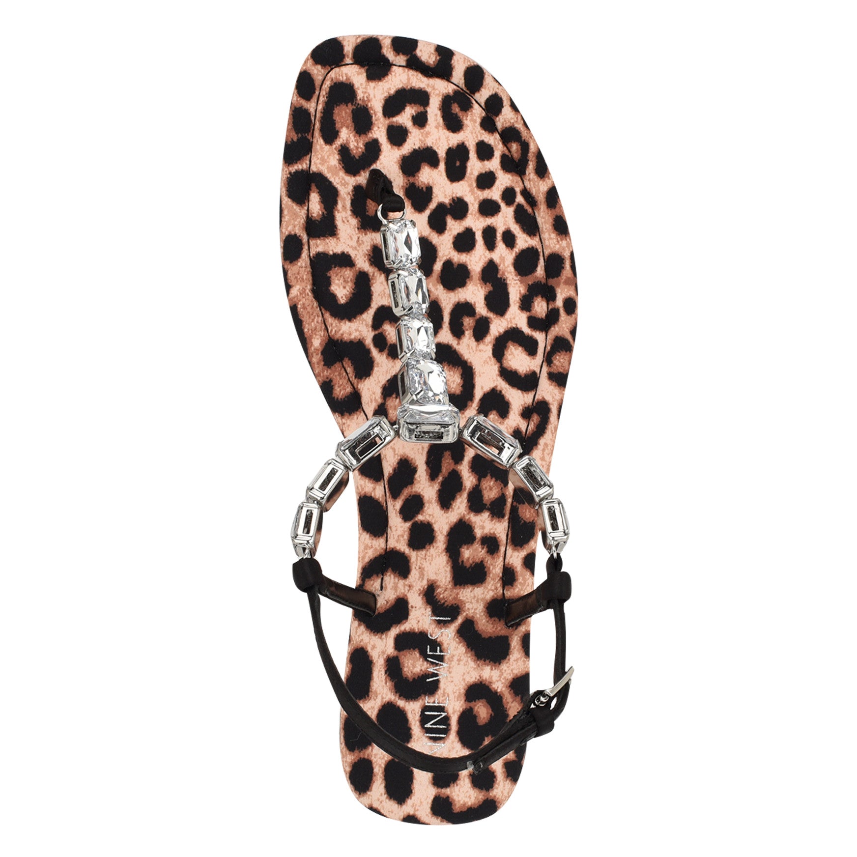 Dynasti Embellished Flat Sandals - Image 3