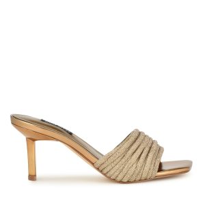 Harbor Heeled Slide Sandals