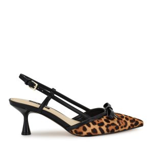 Reega Bow Slingback Pumps