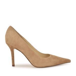 Gemmha Leather Pointy Toe Pumps