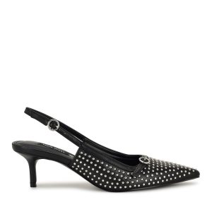 Ashleah Kitten Heel Slingback Pumps