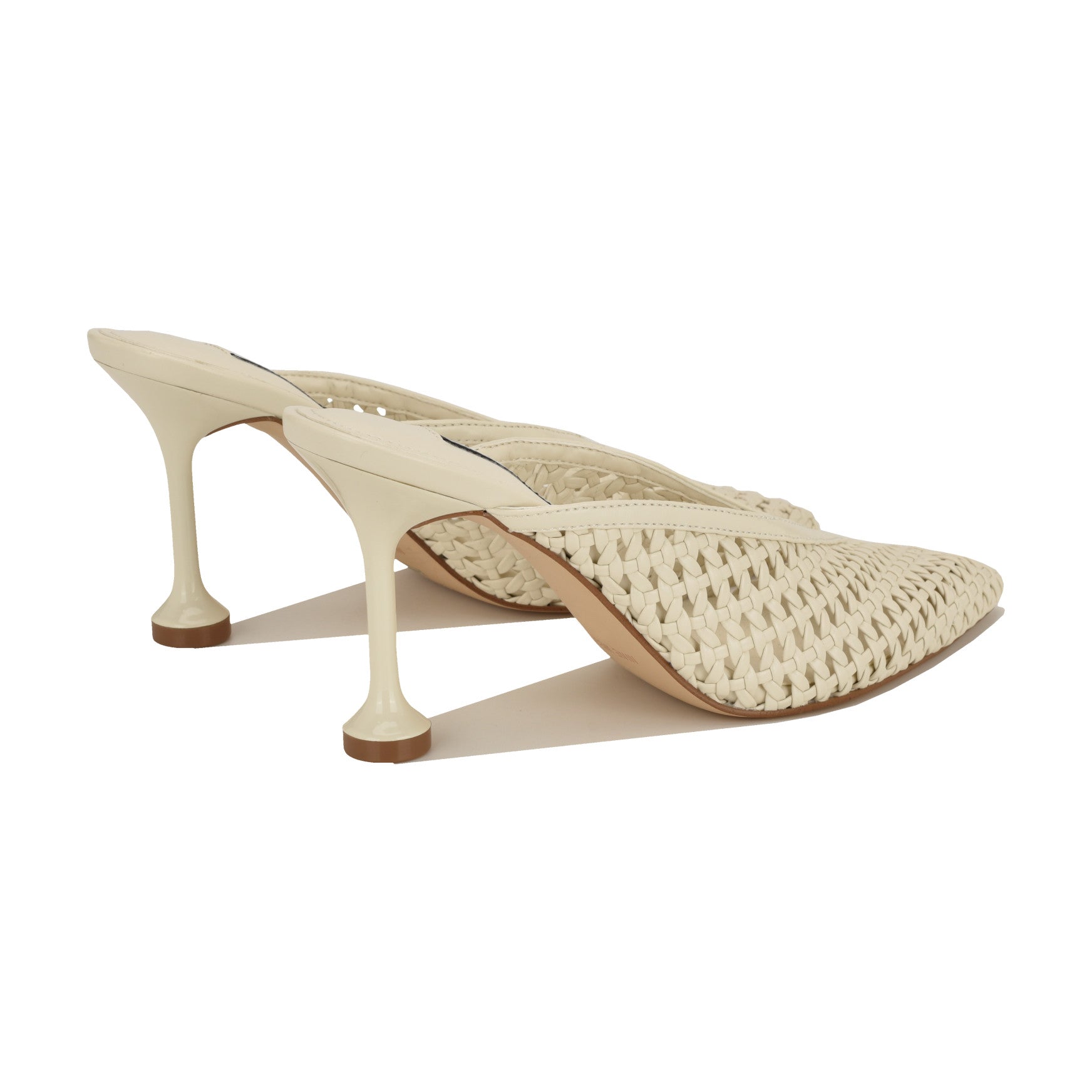 Grasso Woven Mule Pumps - Image 3